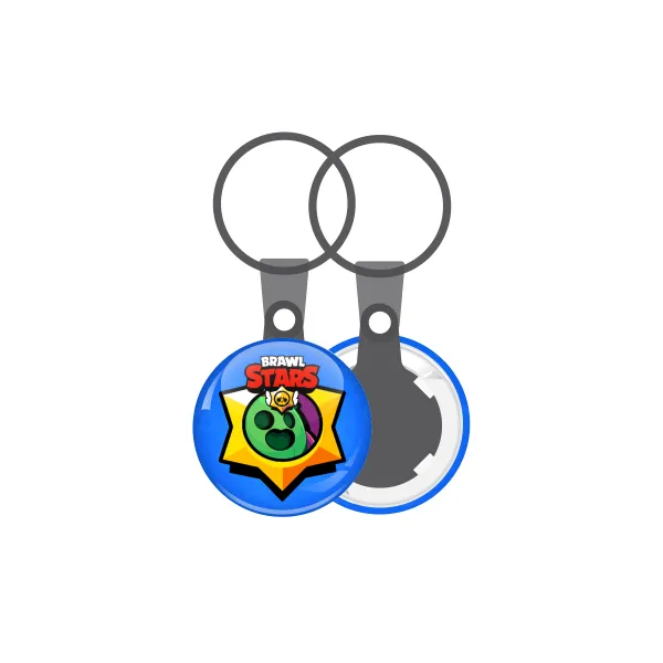 Brawl Stars Spike — Mini keychain, 2.5cm