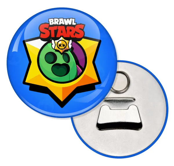 Brawl Stars Spike — Μαγνητάκι & Ανοιχτήρι (5.9cm)