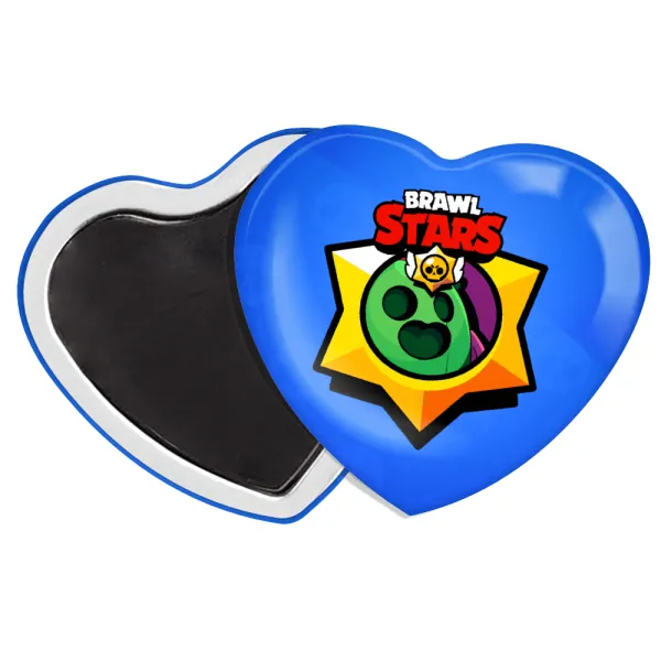 Brawl Stars Spike — Heart magnet (57x52mm)