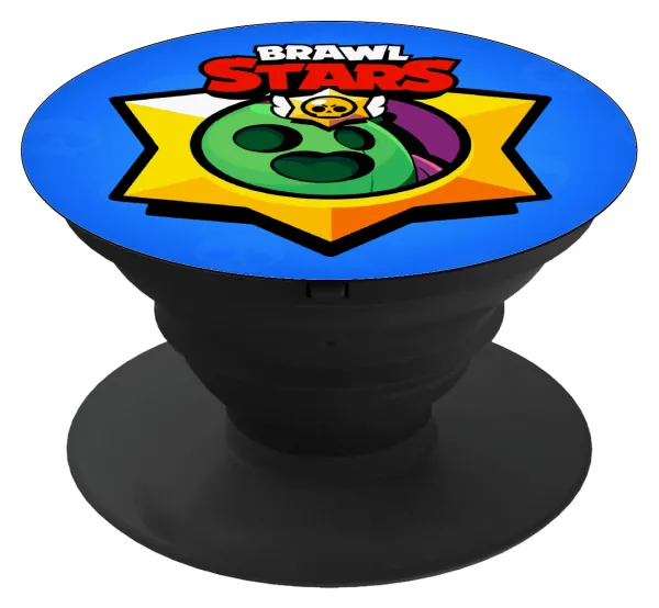 Brawl Stars Spike — Phone Holders Stand  Μαύρο Βάση Στήριξης Κινητού στο Χέρι