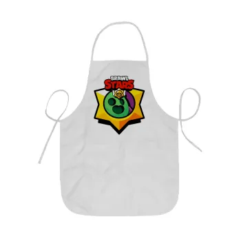 Brawl Stars Spike, Ποδιά Σεφ ολόσωμη κοντή  Παιδική (44x62cm)