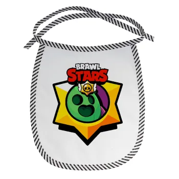 Brawl Stars Spike, Σαλιάρα μωρού αλέκιαστη με κορδόνι Μαύρη