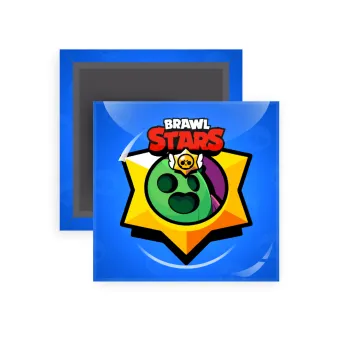 Brawl Stars Spike, Μαγνητάκι ψυγείου τετράγωνο διάστασης 5x5cm