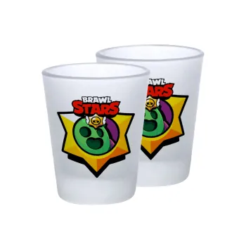 Brawl Stars Spike, Σφηνοπότηρα γυάλινα 45ml του πάγου (2 τεμάχια)