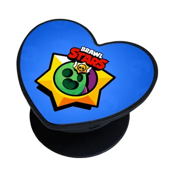 Brawl Stars Spike, Phone Holders Stand  καρδιά Μαύρο Βάση Στήριξης Κινητού στο Χέρι