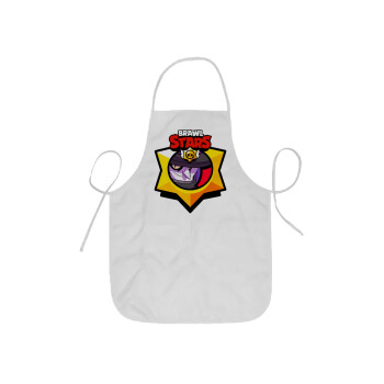 Brawl Stars Mortis, Ποδιά Σεφ ολόσωμη κοντή  Παιδική (44x62cm)