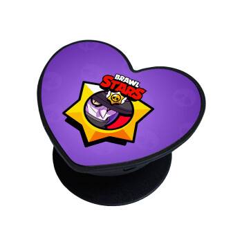 Brawl Stars Mortis, Phone Holders Stand  καρδιά Μαύρο Βάση Στήριξης Κινητού στο Χέρι