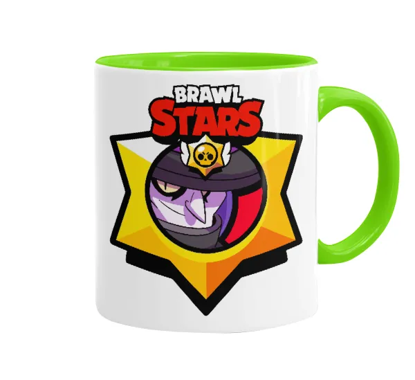 Brawl Stars Mortis — Κούπα χρωματιστή βεραμάν, κεραμική, 330ml