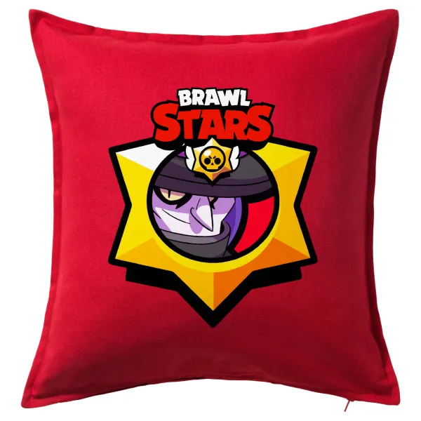 Brawl Stars Mortis — Sofa cushion RED 50x50cm includes filling