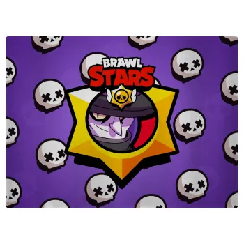 Brawl Stars Mortis, Επιφάνεια κοπής γυάλινη (38x28cm)