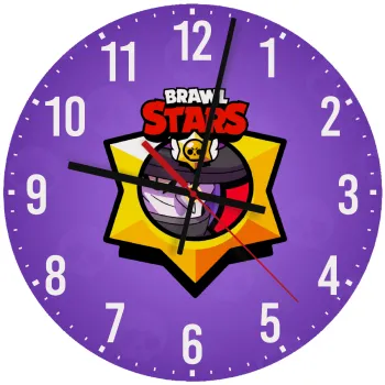 Brawl Stars Mortis, Ρολόι τοίχου ξύλινο (30cm)