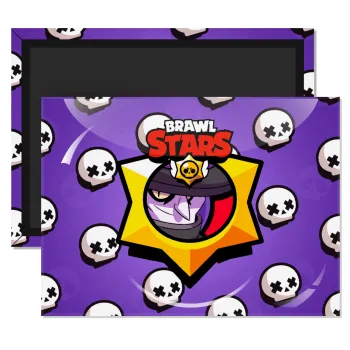 Brawl Stars Mortis, Ορθογώνιο μαγνητάκι ψυγείου διάστασης 9x6cm