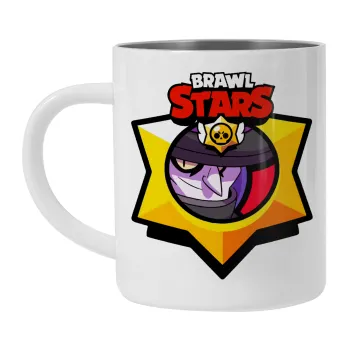 Brawl Stars Mortis, Mug Stainless steel double wall 300ml