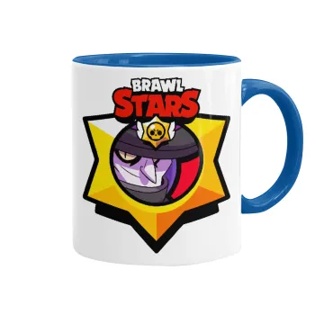 Brawl Stars Mortis, Κούπα χρωματιστή μπλε, κεραμική, 330ml