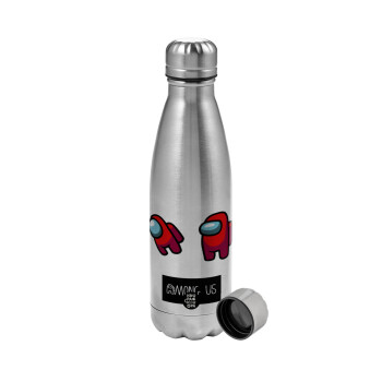 Among US, Metallic water bottle, stainless steel, 750ml