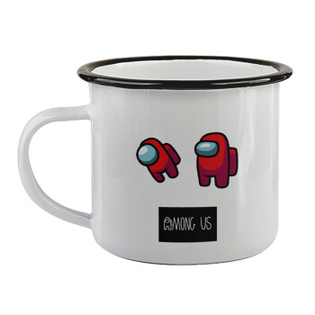 Among US, Κούπα εμαγιέ με μαύρο χείλος 360ml