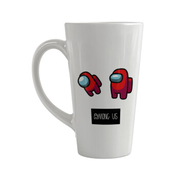 Among US, Κούπα κωνική Latte Μεγάλη, κεραμική, 450ml