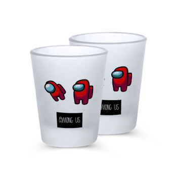 Among US, Σφηνοπότηρα γυάλινα 45ml του πάγου (2 τεμάχια)