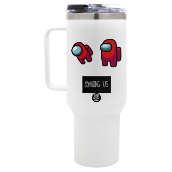 Among US, Mega Stainless steel Tumbler with lid, double wall 1,2L