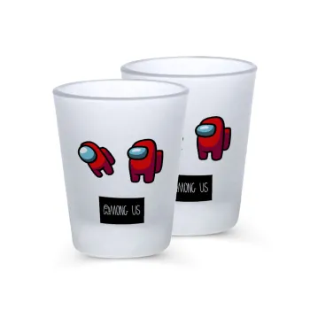 Among US, Σφηνοπότηρα γυάλινα 45ml του πάγου (2 τεμάχια)