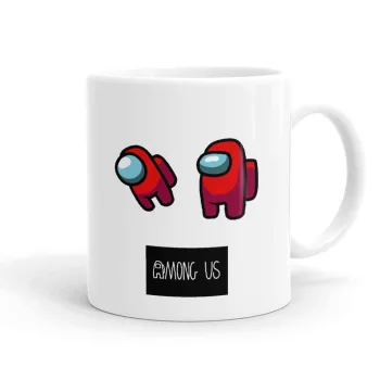 Among US, Ceramic coffee mug, 330ml