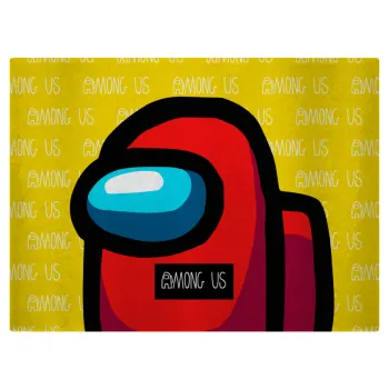 Among US, Επιφάνεια κοπής γυάλινη (38x28cm)