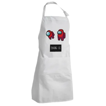 Among US, Adult Chef Apron (with sliders and 2 pockets)