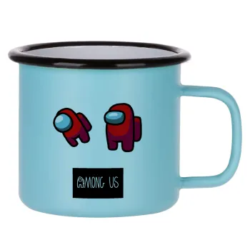 Among US, Κούπα Μεταλλική εμαγιέ ΜΑΤ σιέλ 360ml