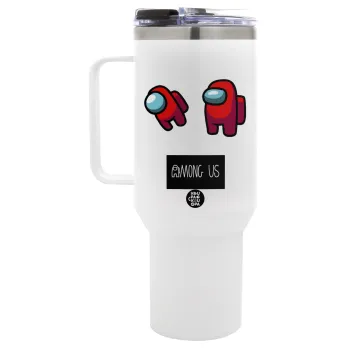 Among US, Mega Tumbler με καπάκι, διπλού τοιχώματος (θερμό) 1,2L