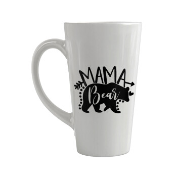 Mama Bear, Κούπα κωνική Latte Μεγάλη, κεραμική, 450ml
