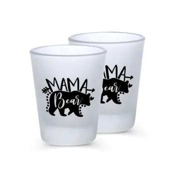 Mama Bear, Σφηνοπότηρα γυάλινα 45ml του πάγου (2 τεμάχια)