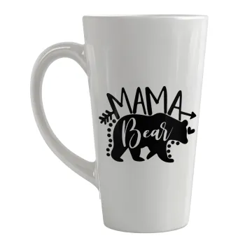 Mama Bear, Κούπα κωνική Latte Μεγάλη, κεραμική, 450ml