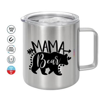Mama Bear, Mug Stainless steel double wall 300ml