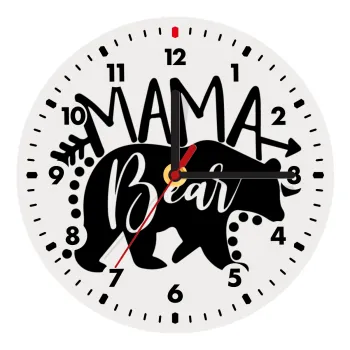 Mama Bear, Ρολόι τοίχου ξύλινο (20cm)