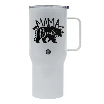 Mama Bear, Mega Stainless steel Tumbler with lid, double wall 750L