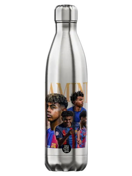 lamine yamal FCB — Inox (Stainless steel) hot metal mug, double wall, 750ml