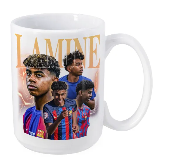lamine yamal FCB — Mega mug, ceramic, 450ml