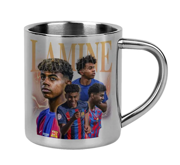 lamine yamal FCB — Mug Stainless steel double wall 300ml