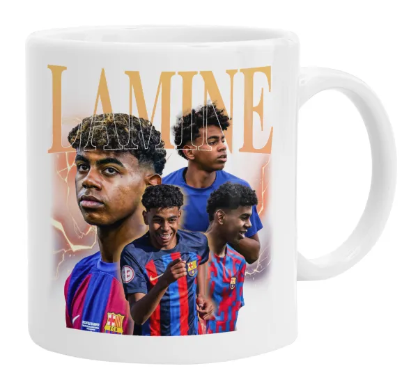 lamine yamal FCB — Κούπα, κεραμική, 330ml