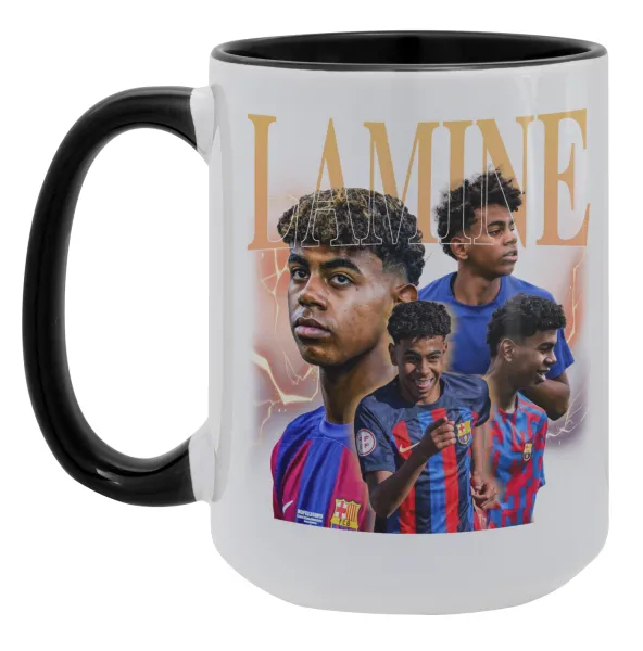 lamine yamal FCB — Mega 15oz Μαύρη