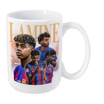 lamine yamal FCB, Κούπα Mega, κεραμική, 450ml