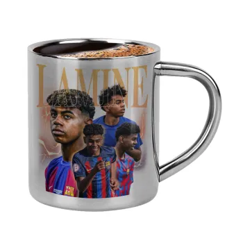 lamine yamal FCB, Κουπάκι μεταλλικό διπλού τοιχώματος για espresso (220ml)