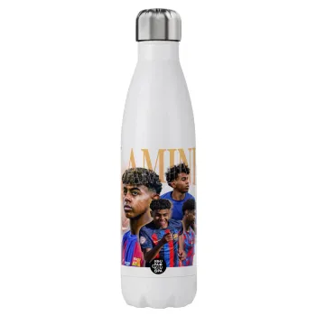 lamine yamal FCB, Μεταλλικό παγούρι θερμός (Stainless steel), διπλού τοιχώματος, 750ml