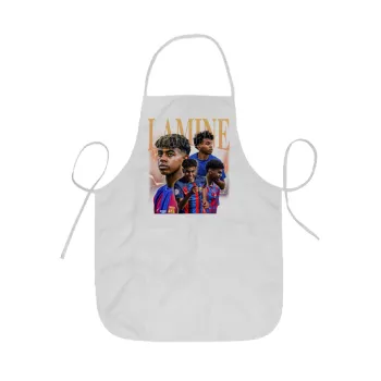 lamine yamal FCB, Ποδιά Σεφ ολόσωμη κοντή  Παιδική (44x62cm)