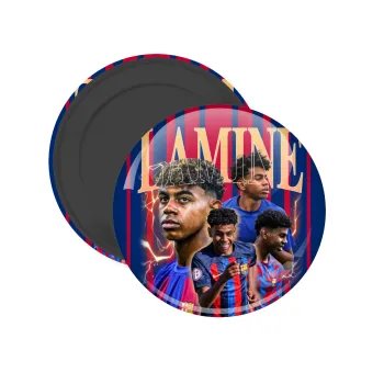 lamine yamal FCB, Μαγνητάκι ψυγείου στρογγυλό διάστασης 5cm