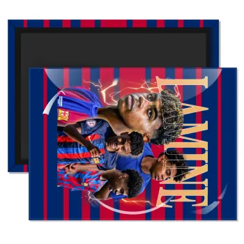 lamine yamal FCB, Ορθογώνιο μαγνητάκι ψυγείου διάστασης 9x6cm