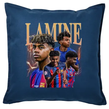 lamine yamal FCB, Sofa cushion Blue 50x50cm includes filling