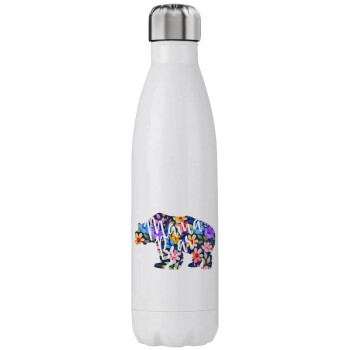 Mama Bear floral, Stainless steel, double-walled, 750ml