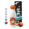 Bascetball Metal mug thermos, double wall, 550ml