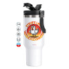 Mega Stainless steel Tumbler with lid, double wall 1,2L